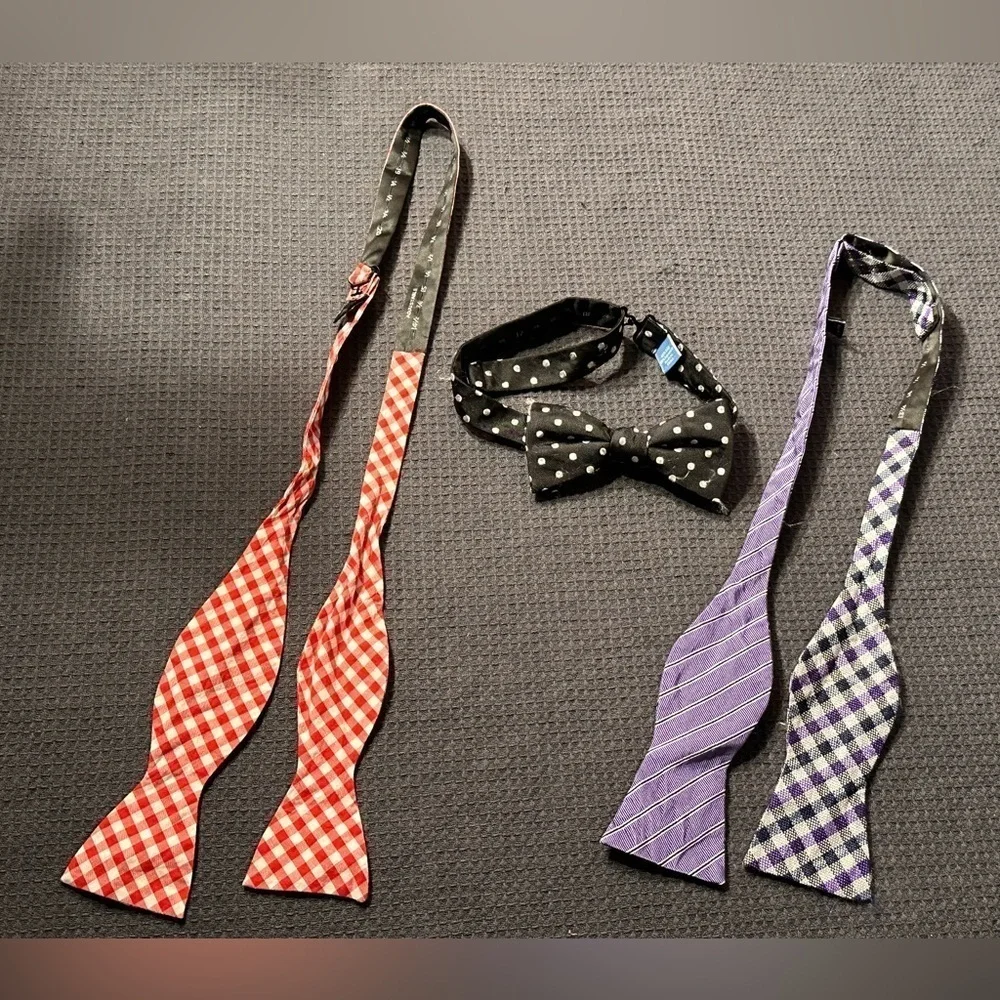 Bow Ties- set of 3